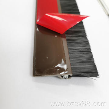Brush self adhesive door bottom seal
